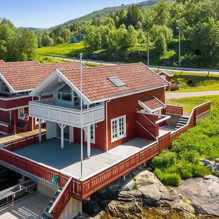 Flott Sjohus Rett Ved Saltstraumen Villa Exterior photo